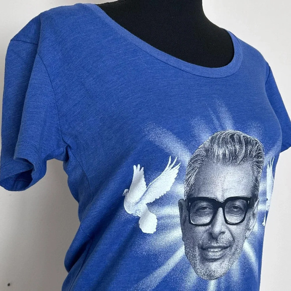 “ZEN GOLDBLUM” Jeff Goldblum Graphic Tee T-shirt Women’s Medium from ModCloth - Picture 6 of 11